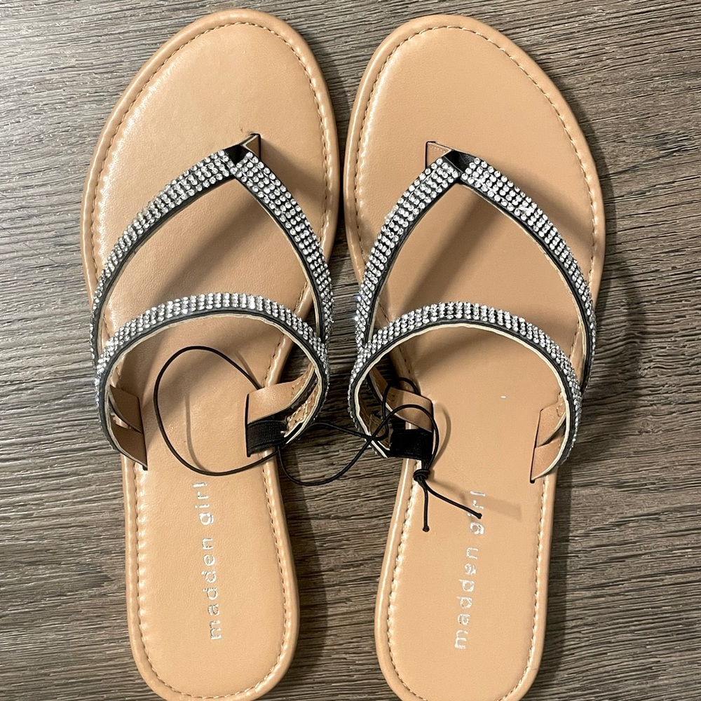 Madden Girl Rhinestone sandal size 6.5